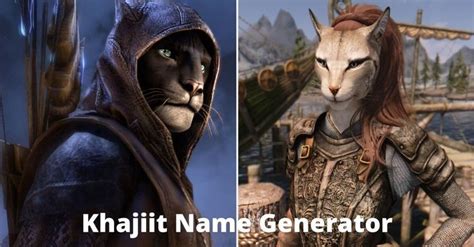 khajiit name generator|skyrim khajiit female names.